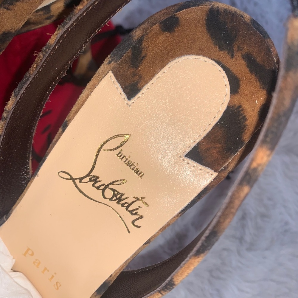39.5 Christian louboutin Taralita sandals 85mm new - Picture 5 of 11